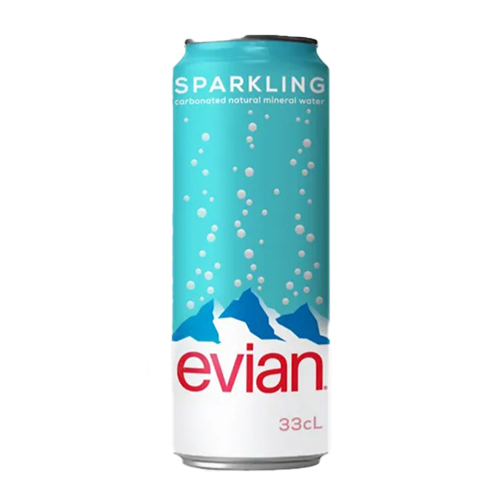 Evian Natural Mineral Water 750ml sports cap (Pack of 12 x 75cl) :  : Grocery & Gourmet Foods