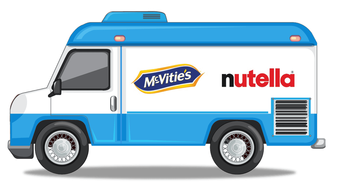 Delivery truck four
