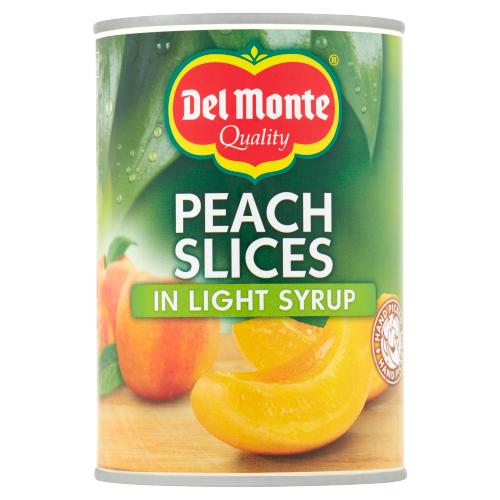 DEL MONTE PEACH SLICES IN LIGHT SYRUP 420G