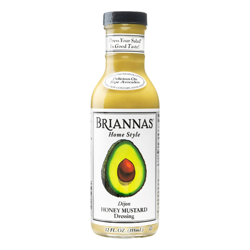 BRIANNAS DIJON HONEY MUSTARD DRESSING 355ML