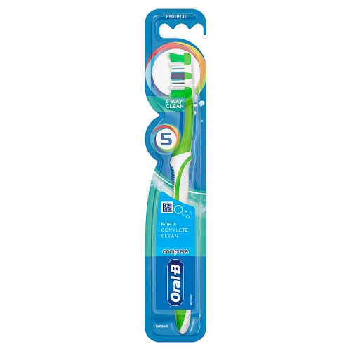 ORAL B 5 WAY CLEAN MEDIUM 40 TOOTHBRUSH 20G