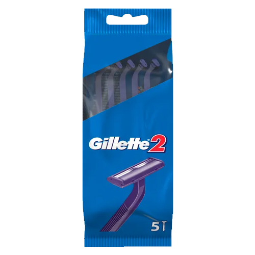 GILLETTE G2 DISPOSABLE RAZOR 5S