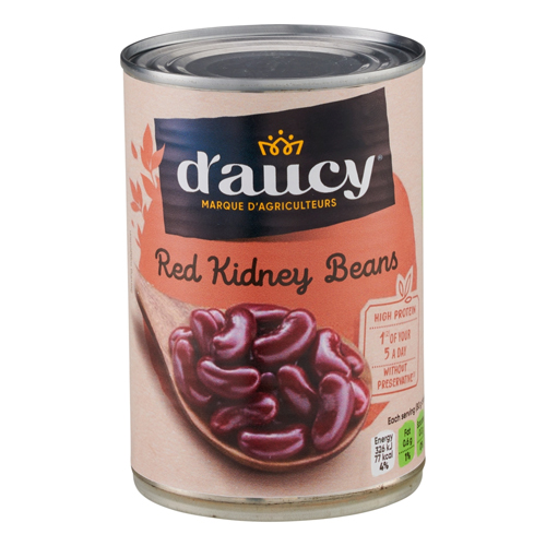 D'AUCY RED KIDNEY BEANS 400G