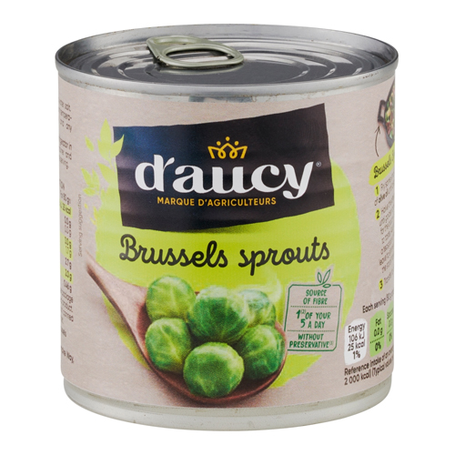 D'AUCY BRUSSELS SPROUTS 400G