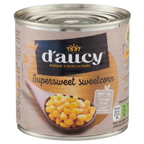 D'AUCY SWEETCORN 326G