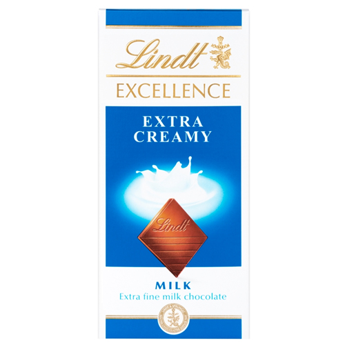 LINDT EXCELLENCE EXTRA CREAMY 100G