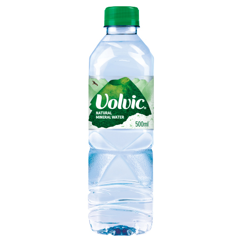 VOLVIC NATURAL MINERAL WATER PET 500ML
