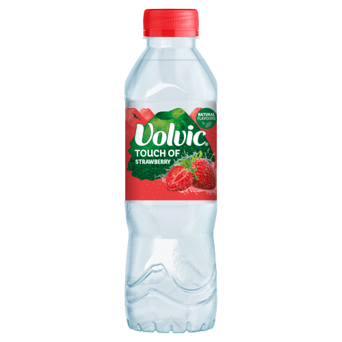 VOLVIC TOUCH OF STRAWBERRY LOW SUGARS PET 500ML