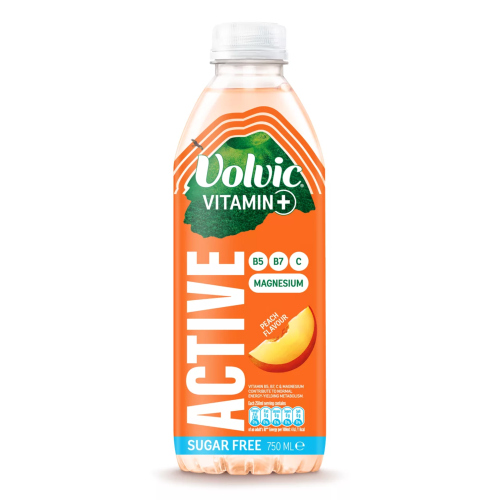 VOLVIC VITAMINS PEACH 750ML