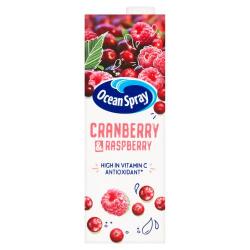 OCEAN SPRAY CRANBERRY & RASPBERRY JUICE 1L