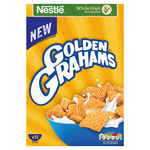 NESTLE GOLDEN GRAHAMS BREAKFAST CEREAL 375G