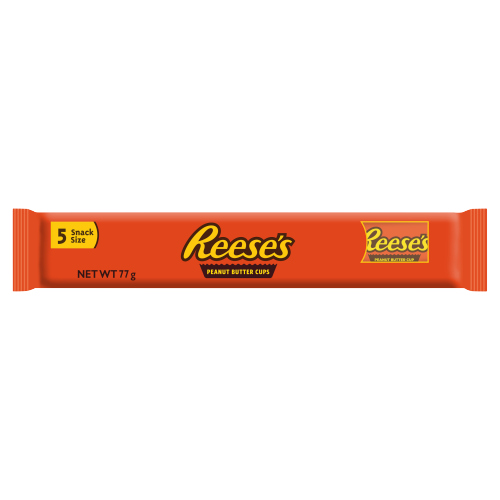 REESE'S PEANUT BUTTER CUP CHOCOLATE MULTIPACK 5X15.4G