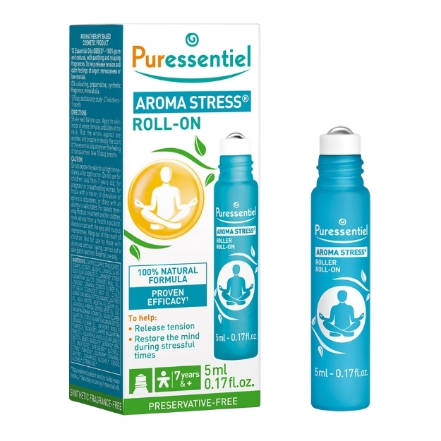 PURESSENTIEL REST & RELAX STRESS ROLLER 5ML