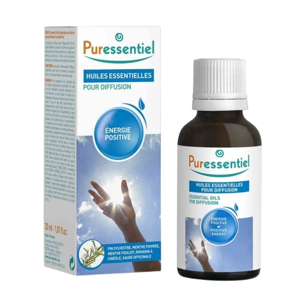PURESSENTIEL ESSENTIAL OIL FOR POSITIVE ENERGY DIFFUSION 30ML