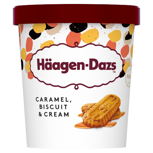 HAAGEN-DAZS CARAMEL BISCUIT & CREAM 460ML