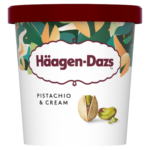 HAAGEN-DAZS LIMITED EDITION PISTACHIO & CREAM 420ML