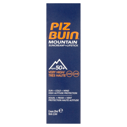 PIZ BUIN MOUNTAIN CREAM 30 & LIPS 30 20ML