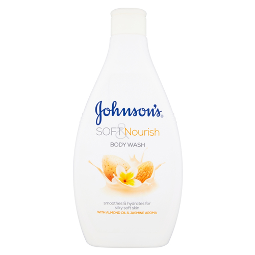 JOHNSONS BODYWASH SOFT NOURISH 400ML