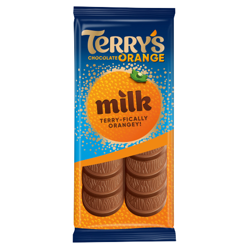 TERRY'S CHOCOLATE ORANGE MILK BAR 90G-XMAS