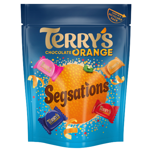 TERRY'S CHOCOLATE ORANGE SEGSATIONS 300G-XMAS