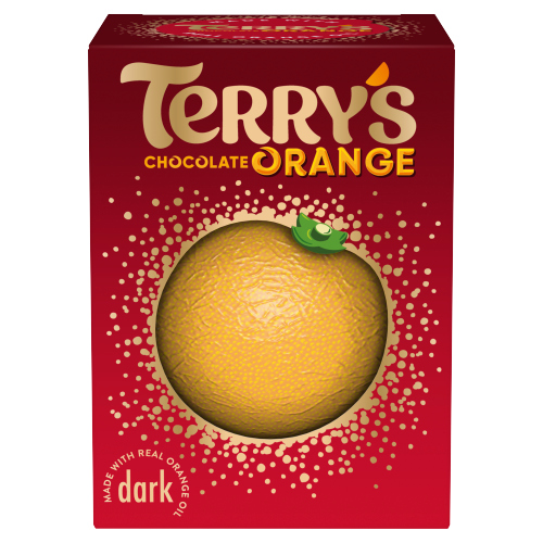 TERRY'S CHOCOLATE DARK ORANGE BALL 145G-XMAS