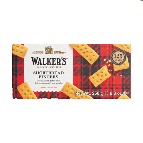 WALKERS SHORTBREAD FINGERS 250G