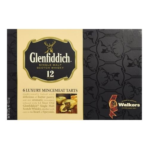WALKERS GLENFIDDICH 6 LUXURY MINCE PIES 372G-XMAS