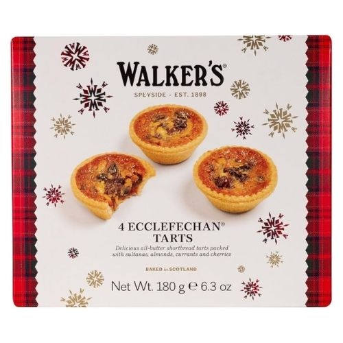 WALKERS ECCLEFECHAN TARTS 4S-XMAS