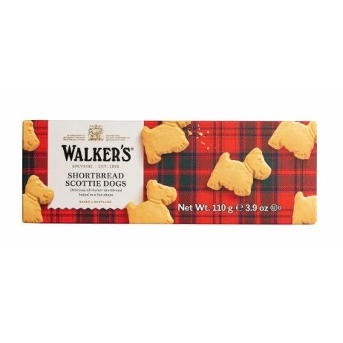 WALKERS SCOTTIE DOG SHAPED SHORTBREAD 110G