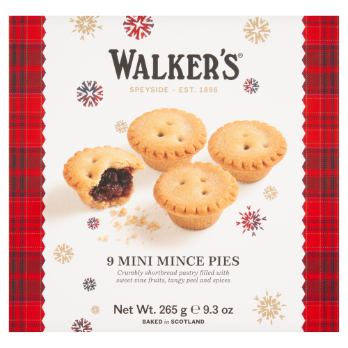 WALKERS MINI MINCE PIES 265G-XMAS