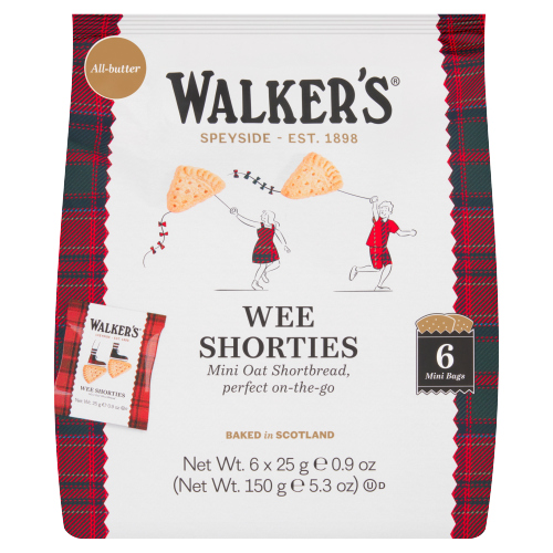 WALKERS WEE SHORTIES MINI OAT SHORTBREAD150G