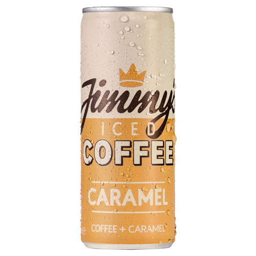 JIMMYS ICED COFFEE CARAMEL CAN 250ML