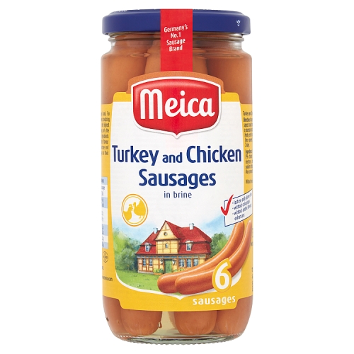 MEICA TURKEY & CHICKEN SAUSAGES 380G