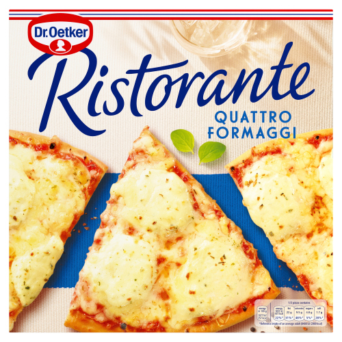 DR. OETKER RISTORANTE QUATTRO FORMAGGI PIZZA 340G