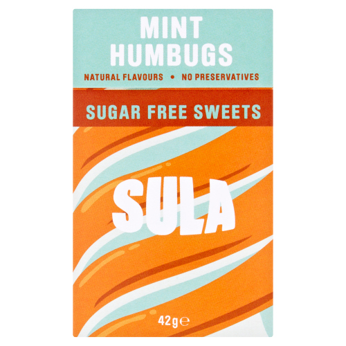 SULA MINT HUMBUGS POCKET PACK 42G
