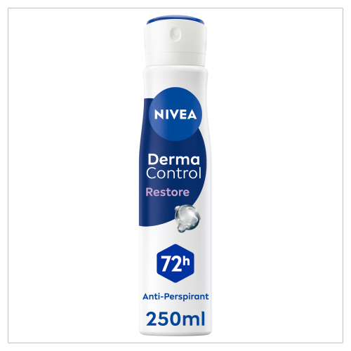 NIVEA 72H DERMA CONTROL RESTORE ANTI-PERSPIRANT SPRAY 250ML