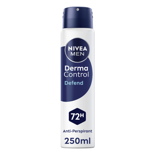 NIVEA MEN 72H DERMA CONTROL DEFEND ANTI-PERSPIRANT SPRAY 250ML