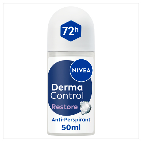 NIVEA NIVEA 72H DERMA CONTROL RESTORE ANTI-PERSPIRANT ROLL ON 50ML
