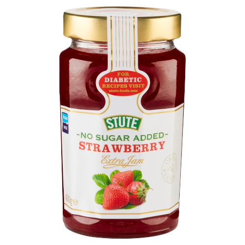 STUTE STRAWBERRY EXTRA JAM NAS JAR 430G