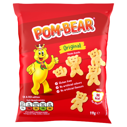POM-BEAR ORIGINAL CRISPS 19G