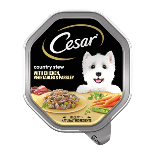 CESAR COUNTRY STEW WITH CHICKEN & VEGETABLE IN GRAVY 150G