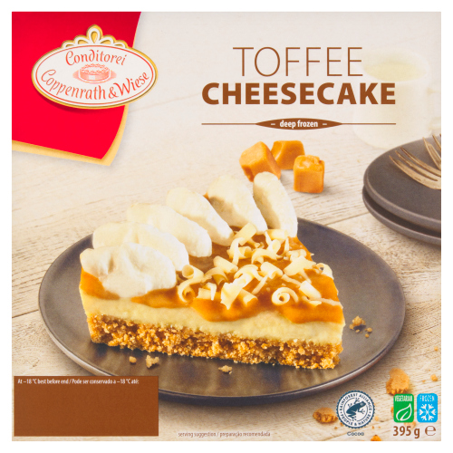CONDITOREI COPPENRATH & WIESE TOFFEE CHEESECAKE 395G