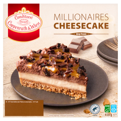 CONDITOREI COPPENRATH & WIESE MILLIONAIRES CHEESECAKE 450G