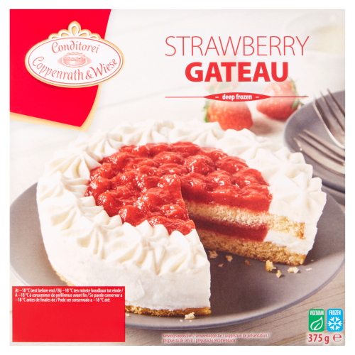 CONDITOREI COPPENRATH & WIESE STRAWBERRY GATEAU 375G