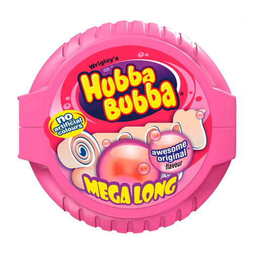 HUBBA BUBBA TAPE FANCY FRUIT 12PK 672G