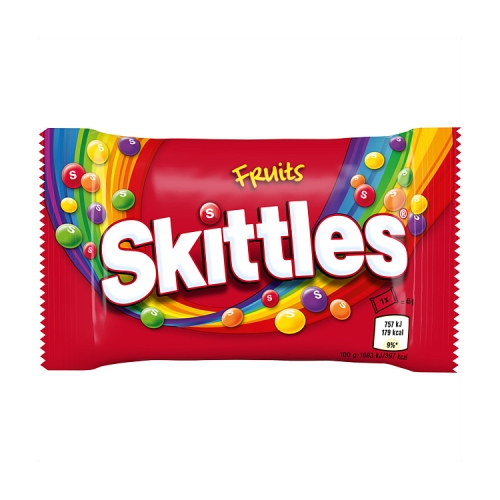 SKITTLES FRUITS SWEETS BAG 45G