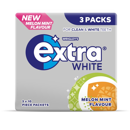 EXTRA MELON SUGAR FREE 10PC 3PK 14G