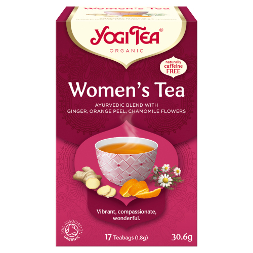 YOGI TEA ORGANIC WOMEN'S TEA 17 TEA BAGS 30.6G