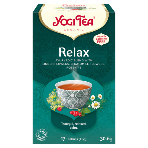YOGI TEA ORGANIC RELAX 17 TEA BAGS 30.6G