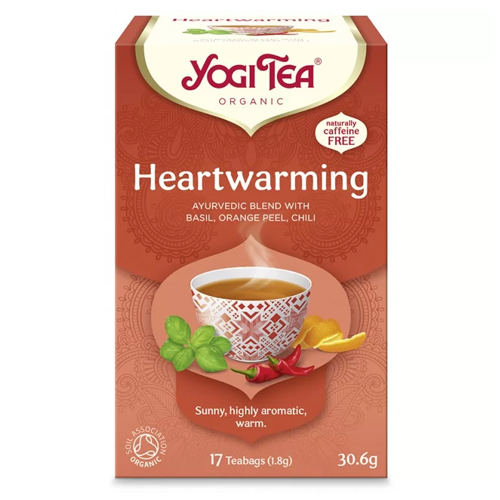 YOGI TEA ORGANIC HEARTWARMING 17S
